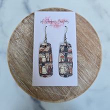 Load image into Gallery viewer, Haunted Bookshelf Mini Bar Earrings