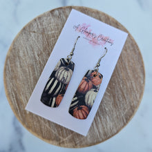 Load image into Gallery viewer, Pumpkin Mini Bar Earrings