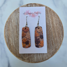 Load image into Gallery viewer, Fall Faux Embroidered Leaves Mini Bars
