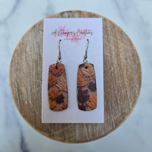 Load image into Gallery viewer, Fall Faux Embroidered Leaves Mini Bars
