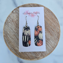Load image into Gallery viewer, Pumpkin Mini Bar Earrings
