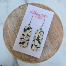 Load image into Gallery viewer, Faded Bats Mini Bar Earrings
