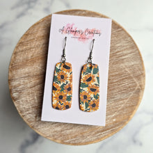 Load image into Gallery viewer, Sunflower Mini Bar Earrings
